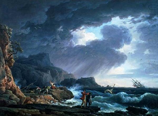 Claude Joseph - A Seastorm, Claude-joseph Vernet